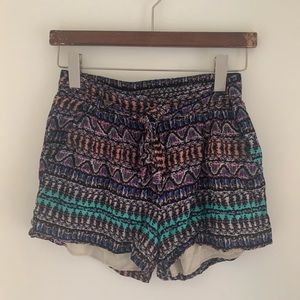 Tribal Print Shorts